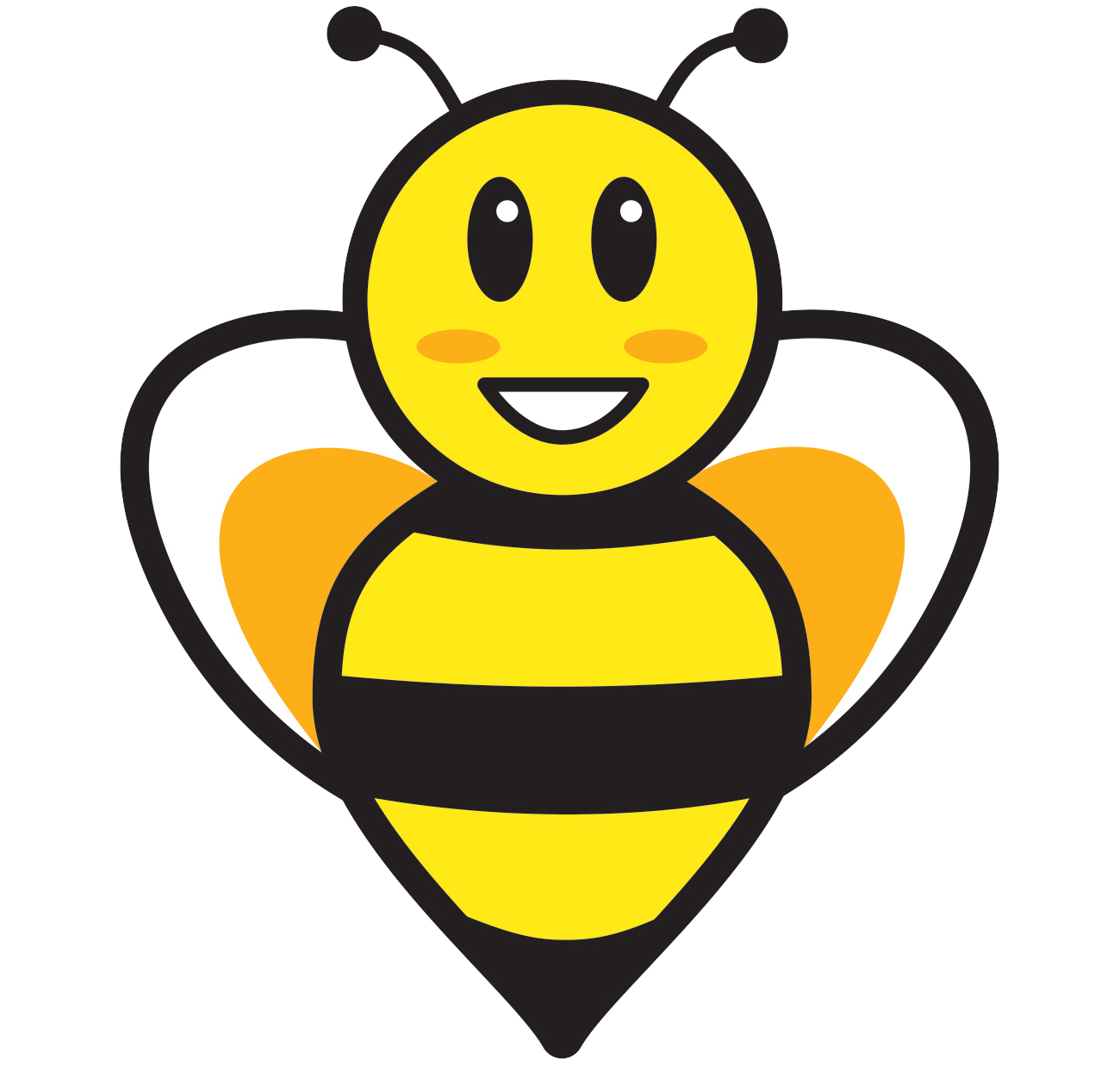 Buzzing logo
